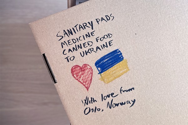 Human aid package to Ukraine