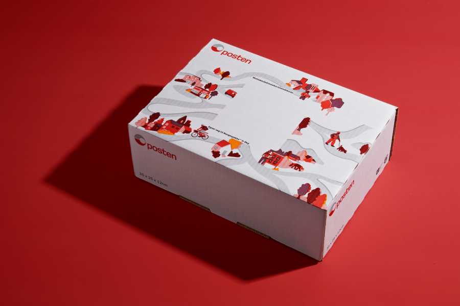 Customised box for Norgespakke 0–5 kg