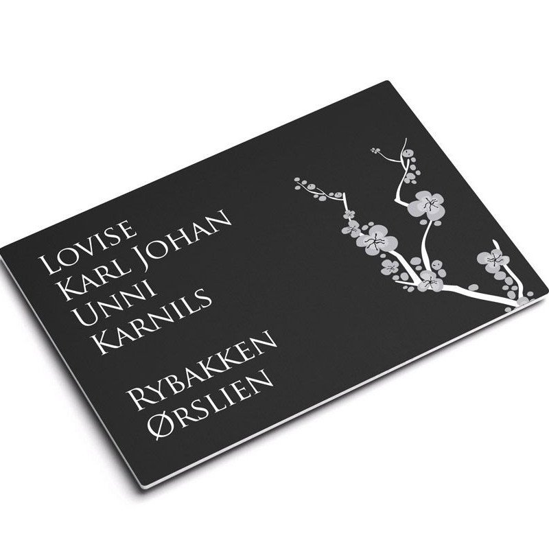 door-postbox-sign-black