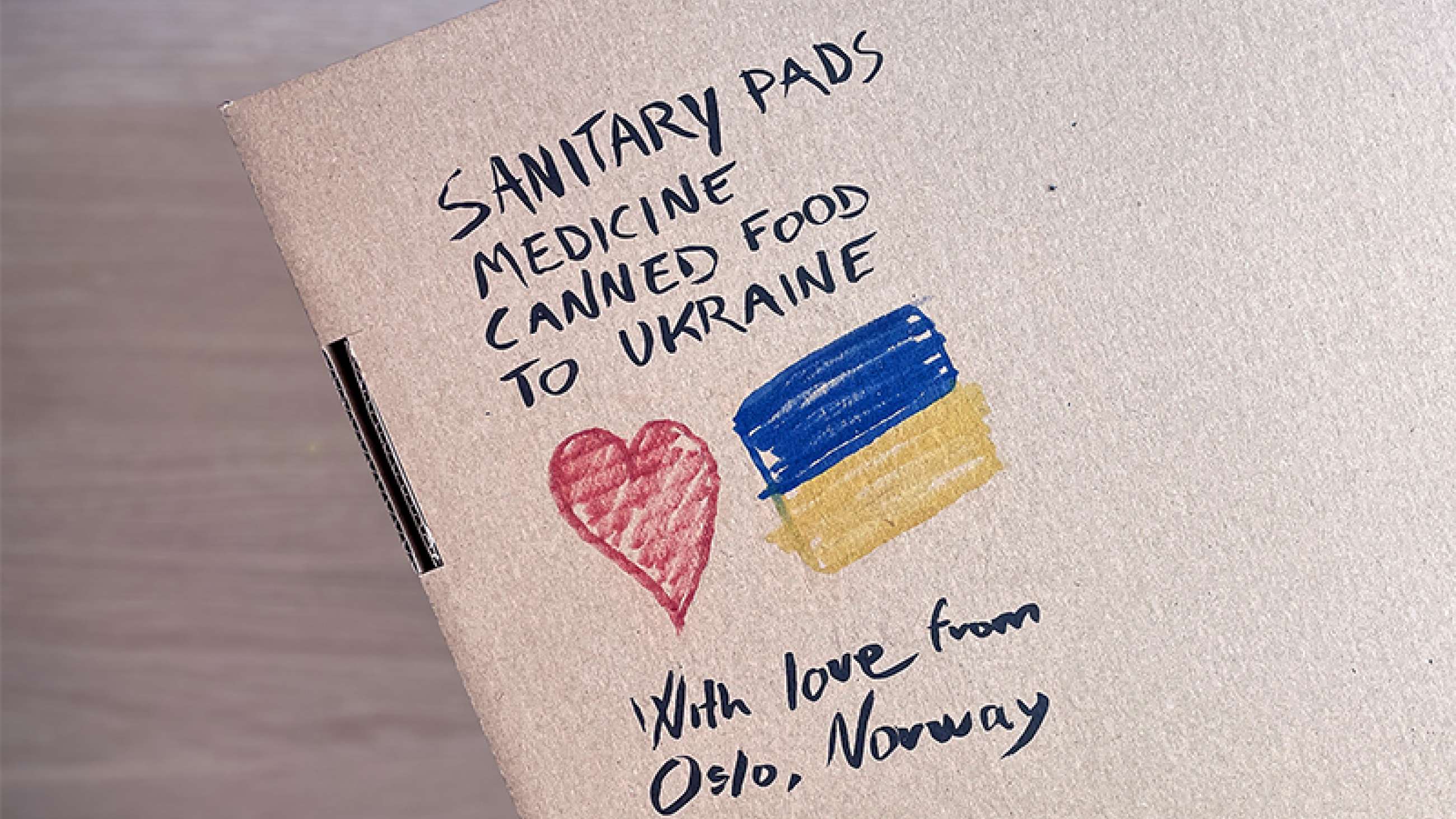 Human aid package to Ukraine