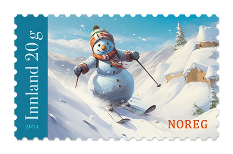 Issue 7 November 2025 Christmas stamps Posten.no/en