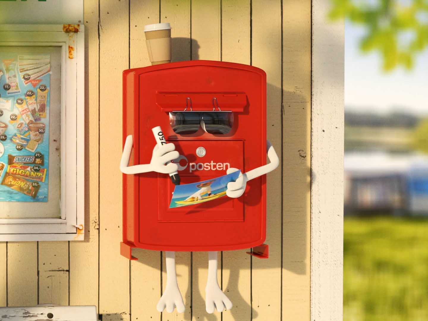 omadressering av post